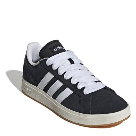 (adidas) Zwarte leren sneaker GRAND COURT BASE 00s van 